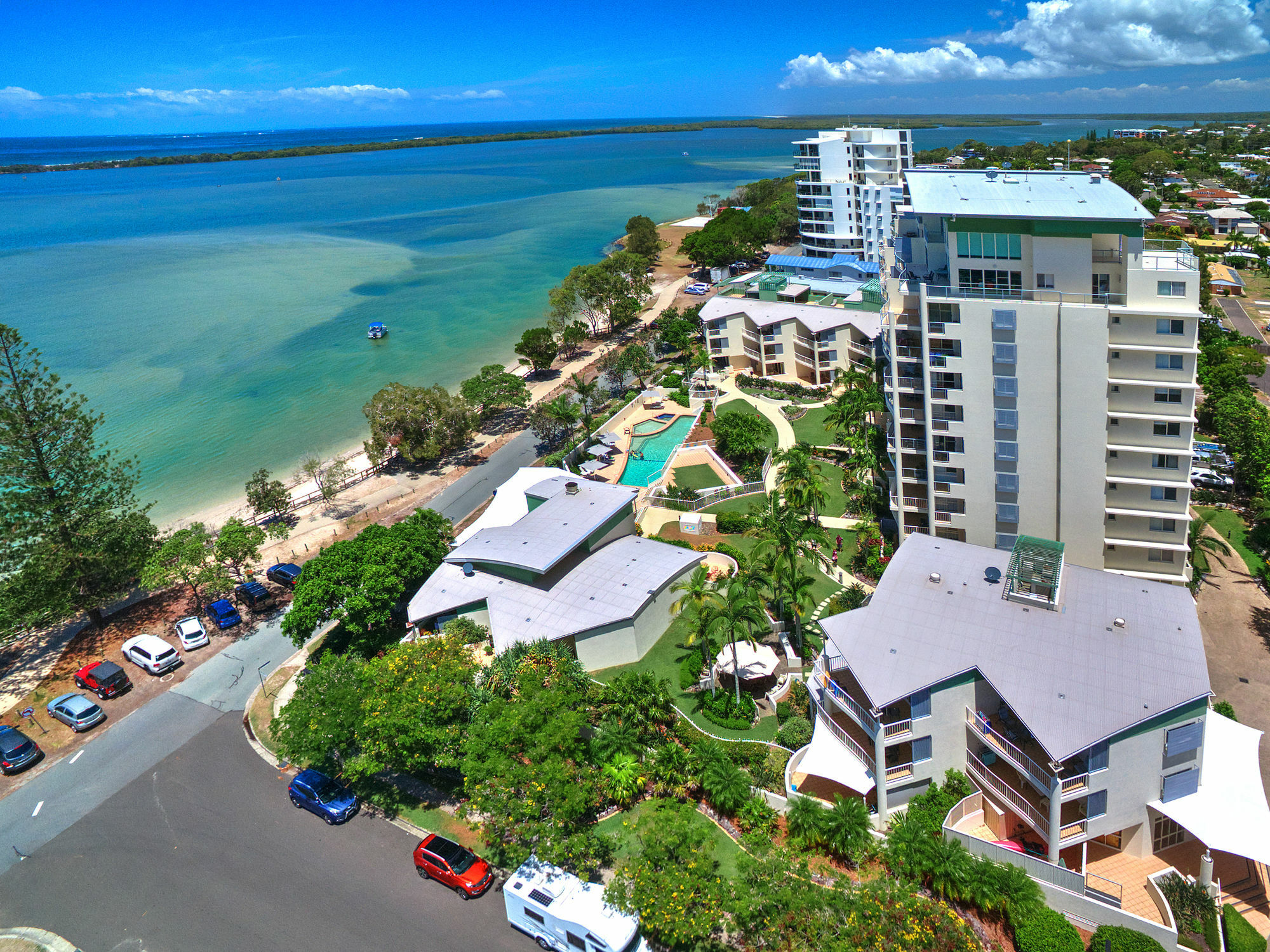 Moorings Beach Resort Caloundra Eksteriør billede